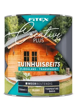 Fitex Creative Plus Tuinhuisbeits UV Transparant Aanbieding